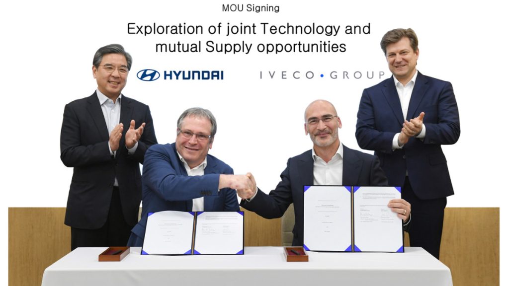 Iveco Group And Hyundai Motor Company Sign MoU Iveco Group And Hyundai Motor Company Sign MOU To Explore Future Collaboration