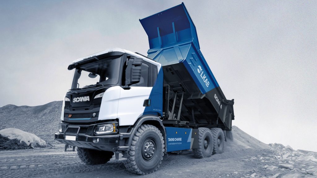 Scania Puts Electric Trucks In LKAB Mine In Northern Sweden