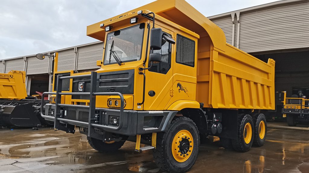 LiuGong Wide Body Mining Dump Trucks Equipped With Allison 4800 Off Road Series Transmissions Exported To Colombia