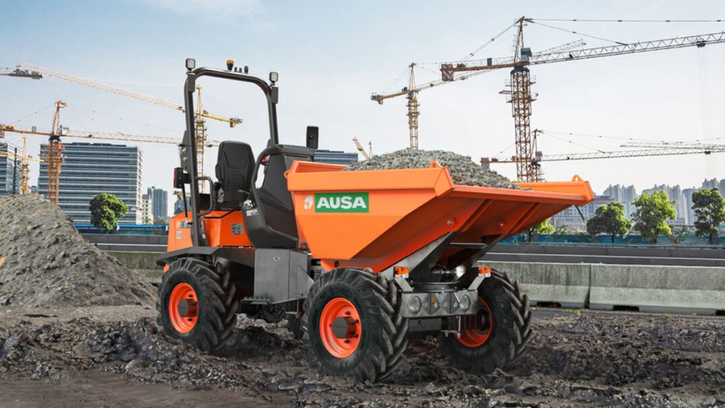 AUSA Introduces The D301AHG, Its New 3,000 kg (6,600 lb) Dumper