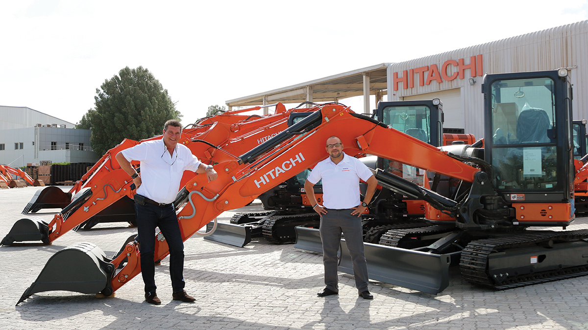 HMEC’s General Manager Piet van Bakergem (left) and Sales Engineer Mahmoud Said Soliman (right).