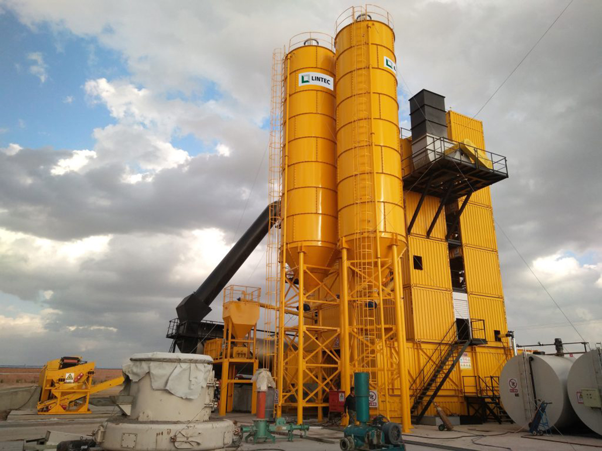 Lintec CSM Asphalt Mixing Plants Travel Across Inner Mongolia