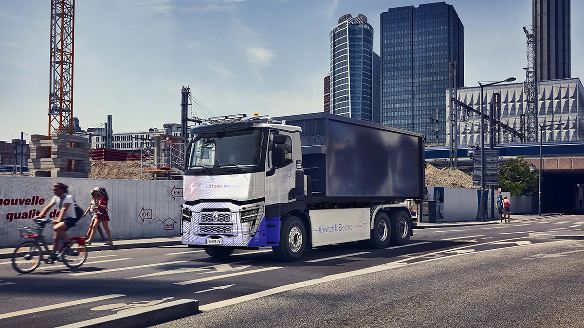 Renault Trucks T And C Electric Trucks In The E-Tech Range