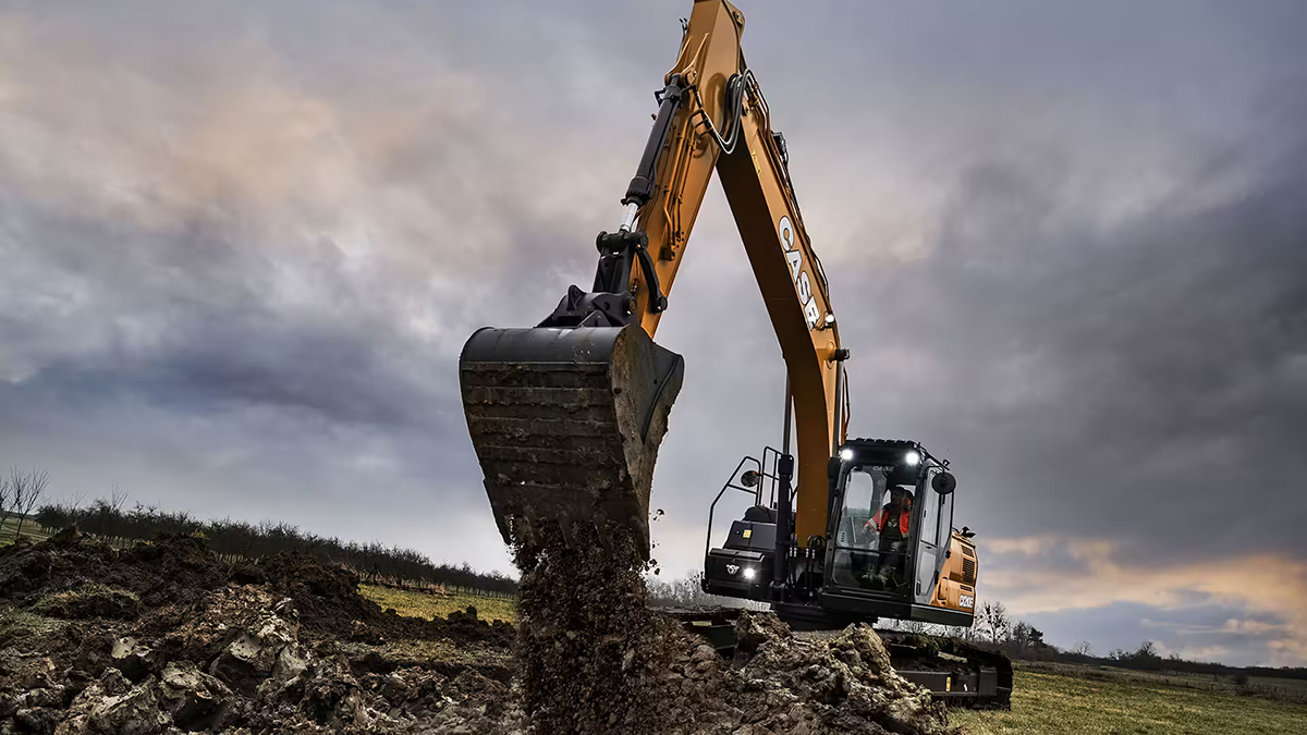 CASE Announces New E-Series Crawler Excavator Range 