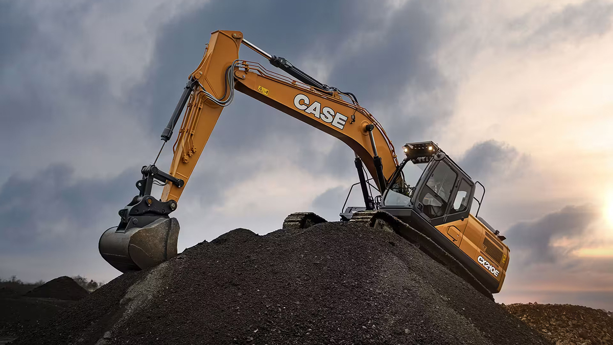 CASE Announces New E-Series Crawler Excavator Range 