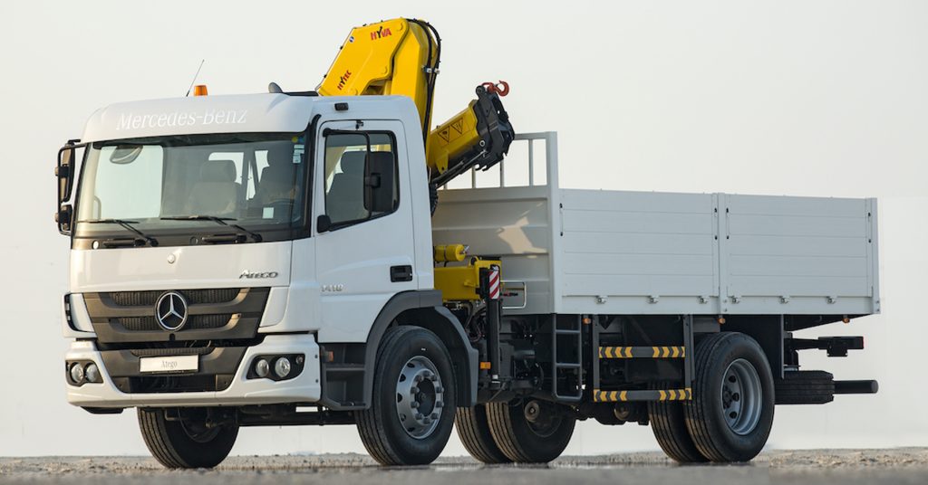 Mercedes-Benz Atego 1726 Crowned Top Medium-Duty Truck