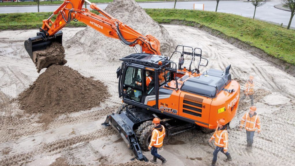 Hitachi Unveils Largest Model In Its New Zaxis-7 Wheeled Excavator Range