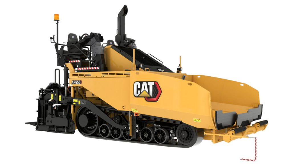 Caterpillar Updates Large Asphalt Paver Line For 2022