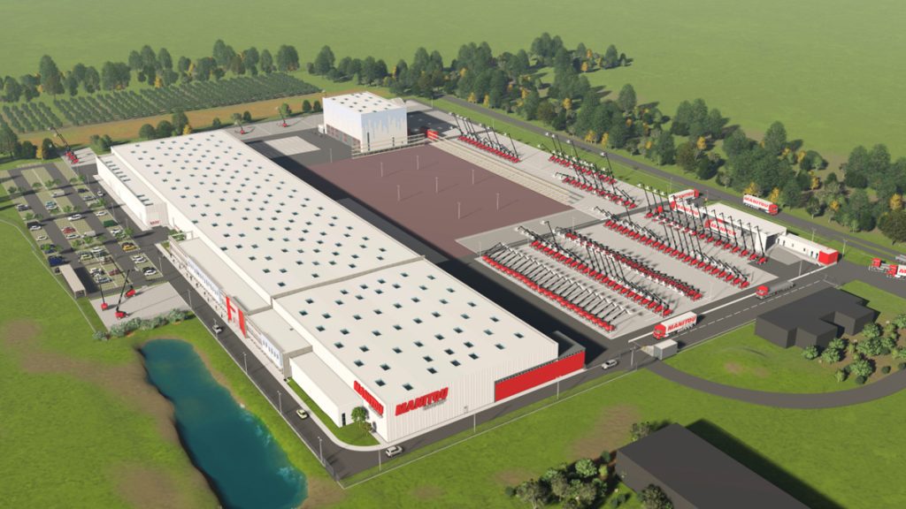 Inauguration Of A New Platform Factory In Candé