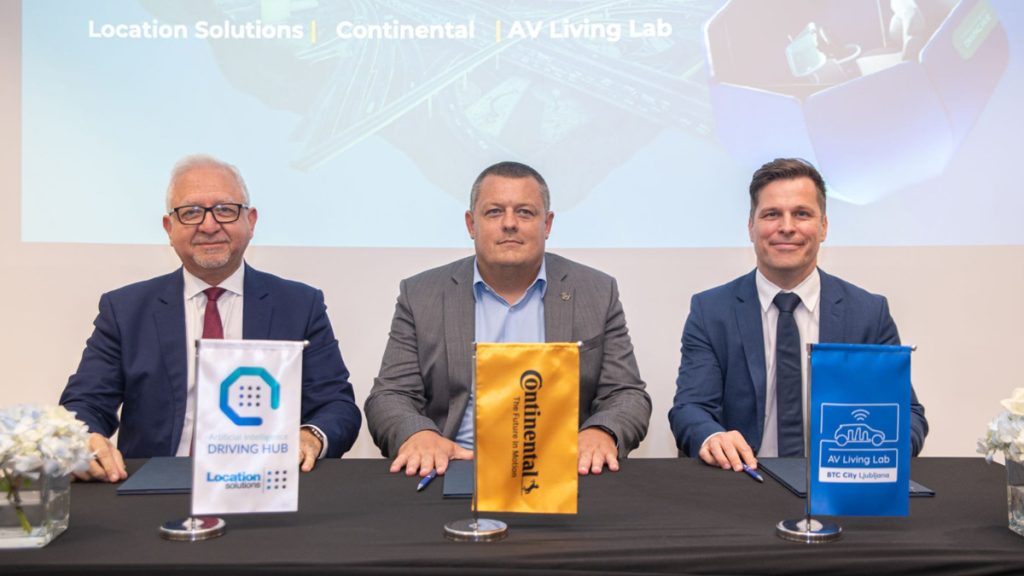 Continental Signs Road Safety Agreement With Av Living Lab And Location Solutions Continental Signs Landmark Road Safety Agreement In Dubai With AV Living Lab And Location Solutions
