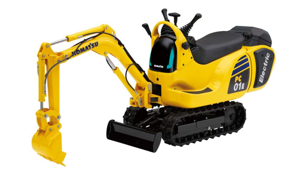 Komatsu To Launch The PC01E-1 In Japan