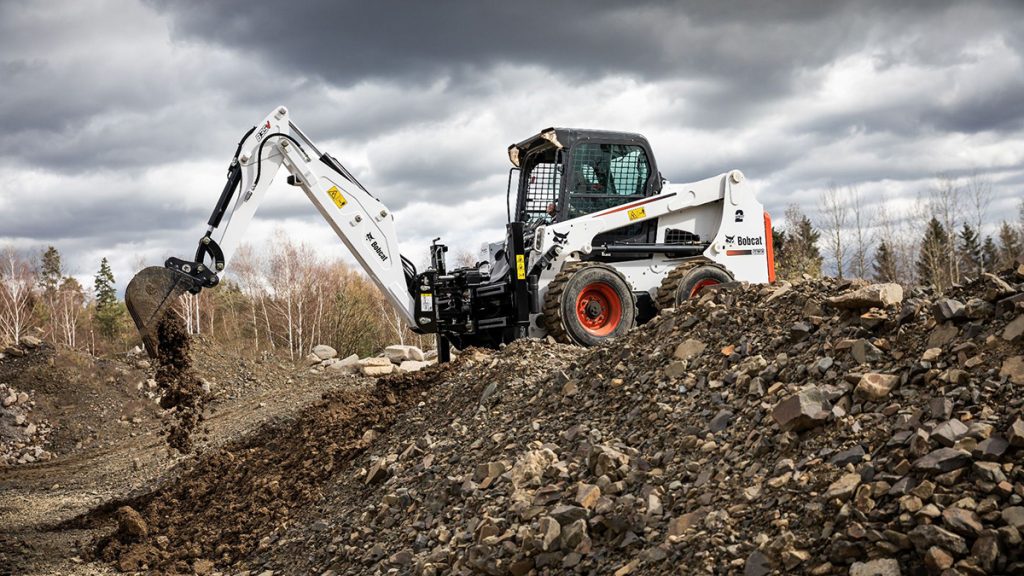 New Backhoe Attachment For Bobcat Compact Loaders For MEA