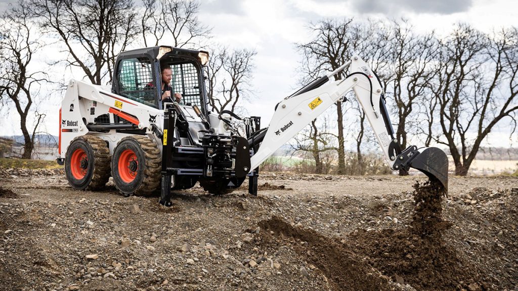 New Backhoe Attachment For Bobcat Compact Loaders For MEA