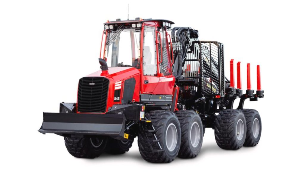 Komatsu’s New 845-1 Forwarder Offers High Crane Capacity