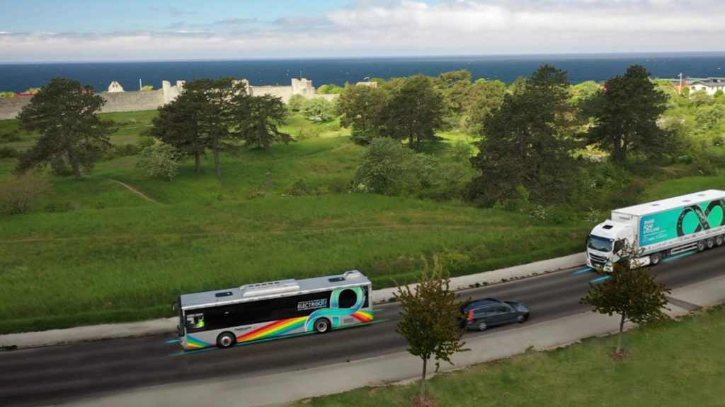 Electreon Announces Extension Of World’s First Wireless Electric Road For Trucks And Buses