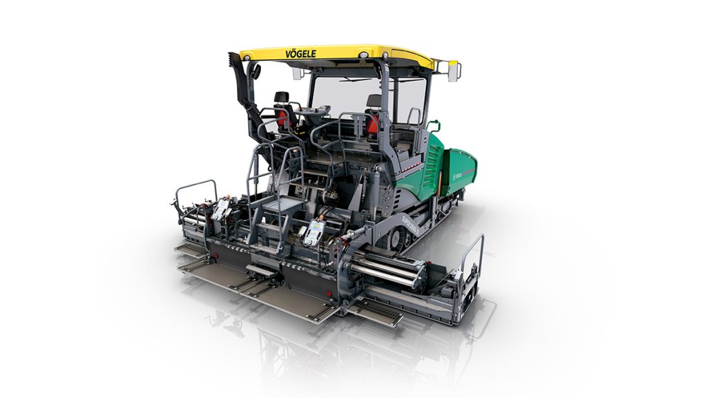 Vögele Presents Powerful Pavers In All Sizes At The Trade Fair SUPER 2000-3i with fixed-width screed VF 600