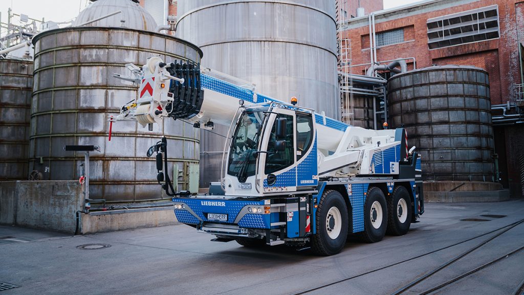 Liebherr LTC 1050-3.1 Mobile Crane With Electric Power Unit