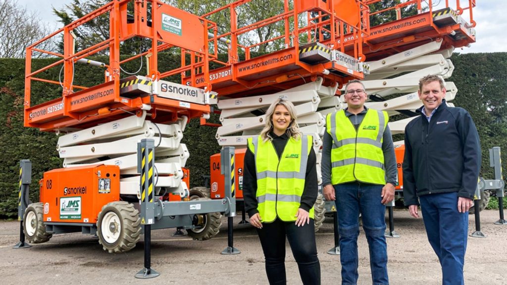 JMS Powered Access Charge Up With 17 Snorkel Lithium Scissor Lifts