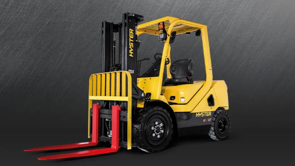New Hyster Forklift At Logimat