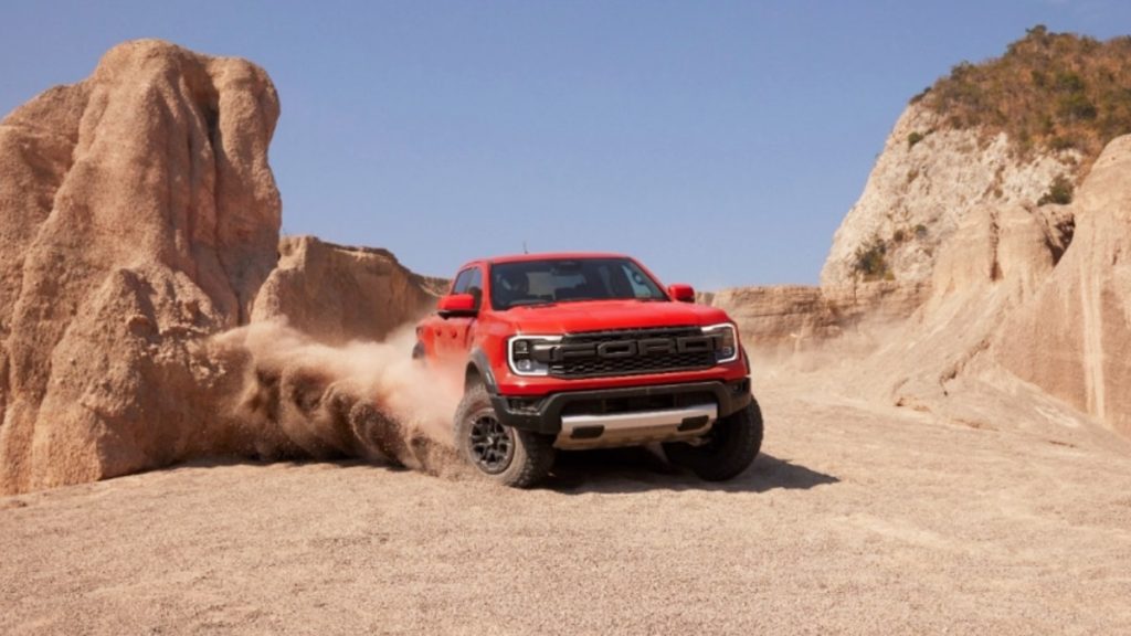 Customers can now place orders for the Next-Gen Ford Ranger Raptor performance pick-up