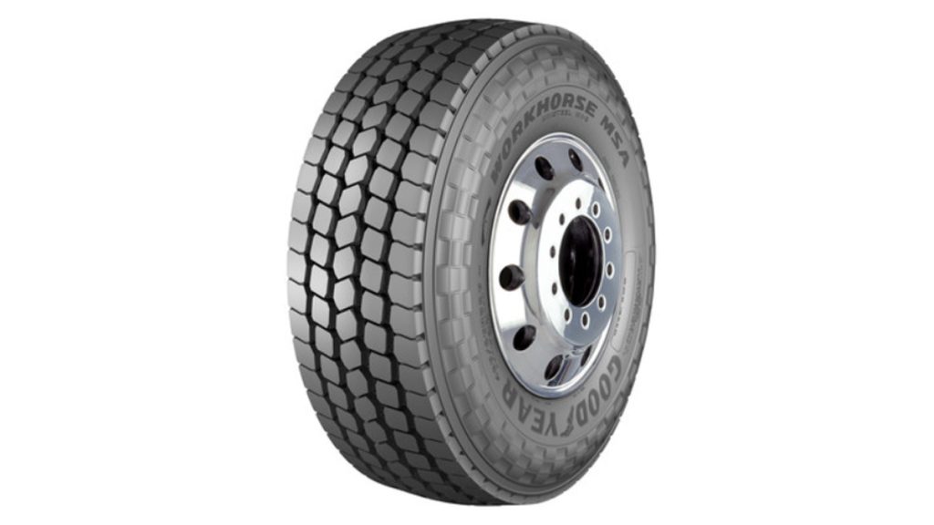 Two New Goodyear Workhorse MSA Sizes Deliver Rugged Durability For Mixed Service Fleets