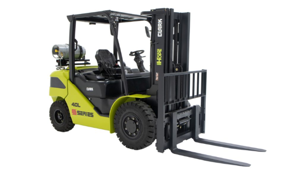 CLARK Launches The New S40-60 IC Pneumatic Forklift