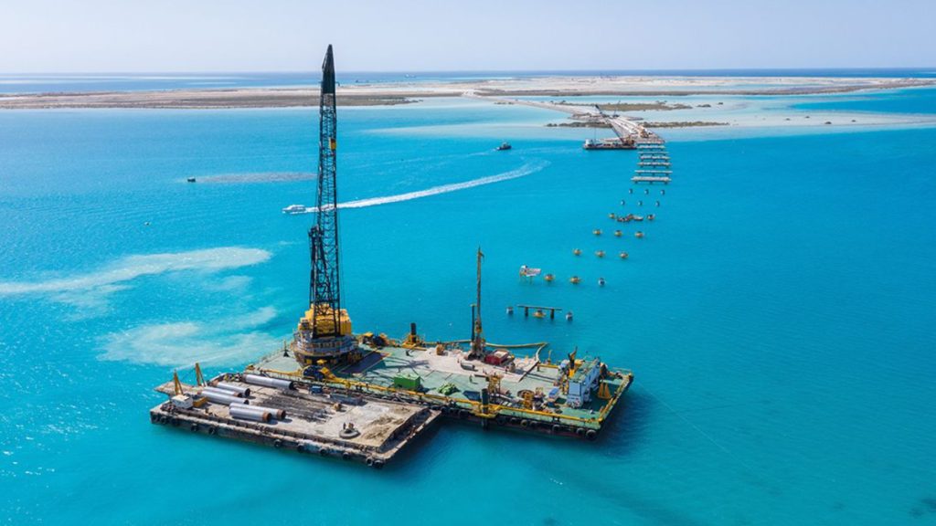 Bauer Constructs Piles For A Mega Project In Saudi Arabia Bauer Manufactures Piles For A Mega Project In Saudi Arabia