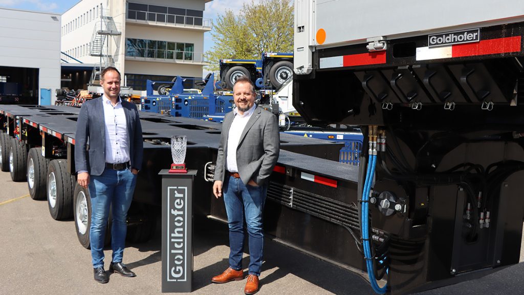 Goldhofer Recognized For Industry Support And Dedication