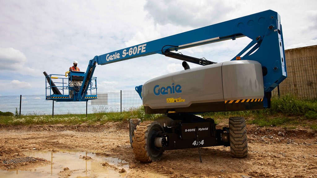 Genie Expands Electric/Hybrid Options To Include New S-60 Telescopic Boom