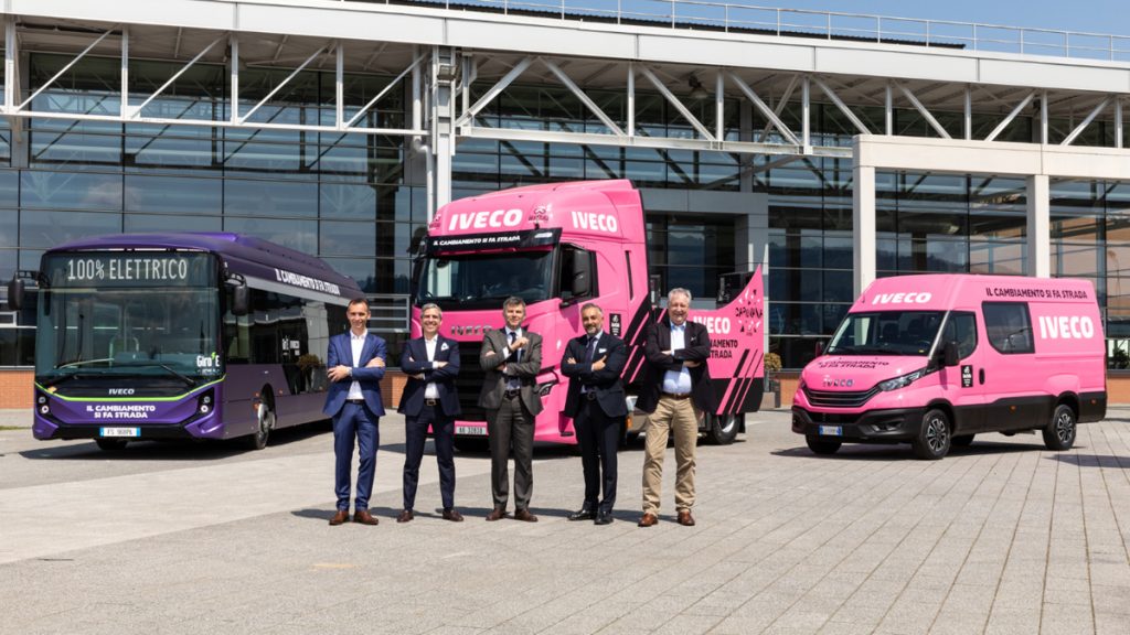 IVECO And IVECO BUS Are Official Suppliers To The 105th Giro d’Italia And Giro-E