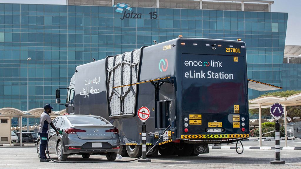 ENOC Group Launches Latest Elink Station In Jebel Ali Free Zone