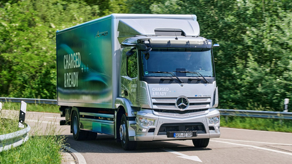 MercedesBenz Trucks Continues To Drive Electrification Forward Plant