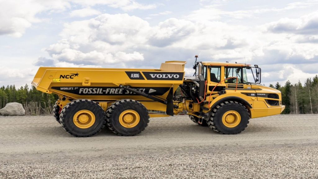Volvo CE Delivers Construction Machine Built Using Fossil-Free Steel To Customer