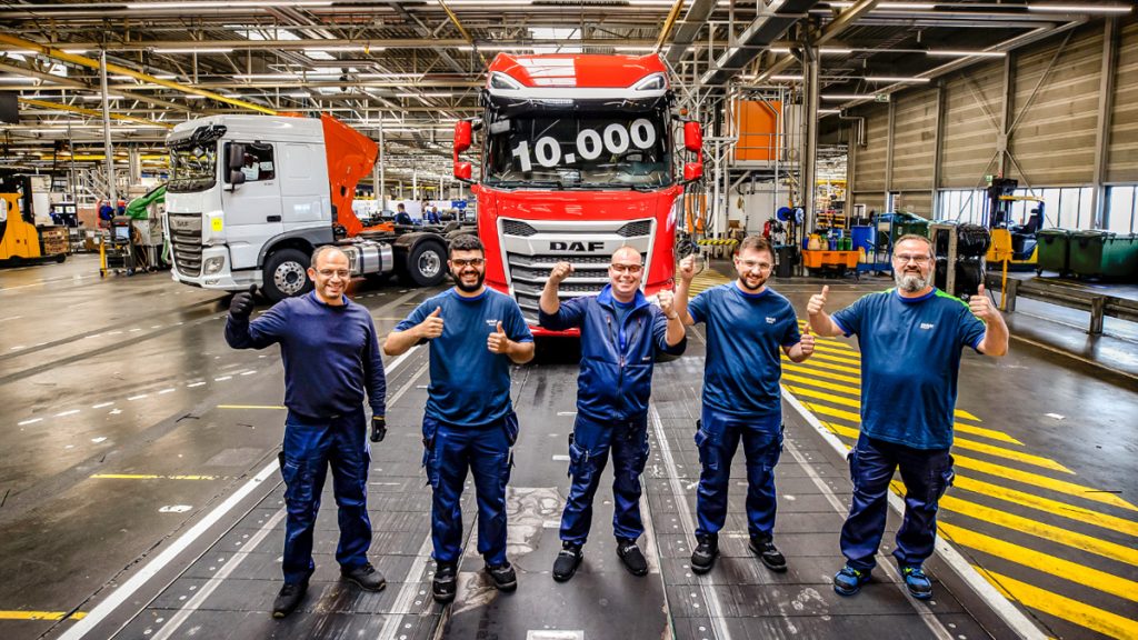New Generation DAF Reaches 10,000 Production Milestone