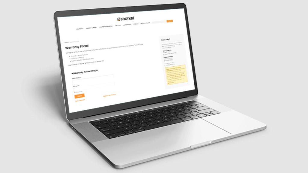 Snorkel Launches New Online Warranty Services