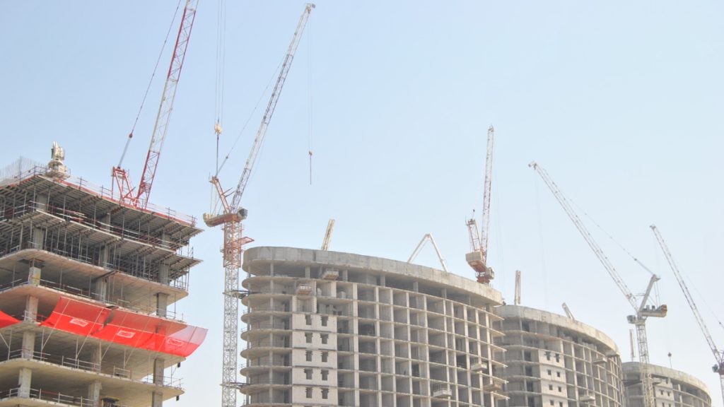 General Construction Company Uses Terex Cranes At The Jewel Of The Creek Development