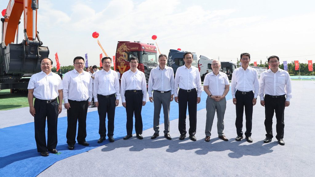 Scania Begins Construction Of New Global Production Base In China