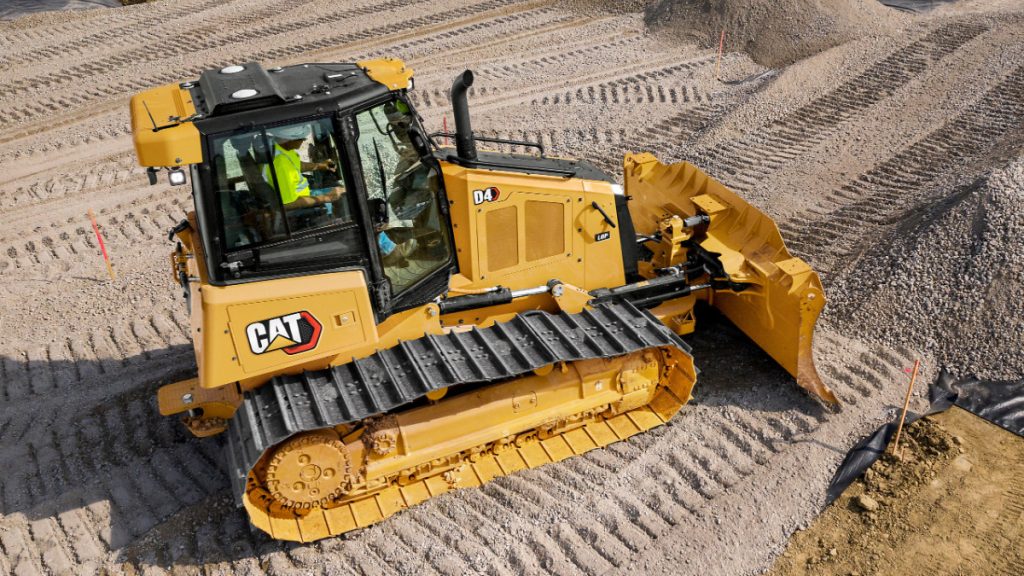 New Cat D4 Dozer Offers Better Visibility And More Productivity