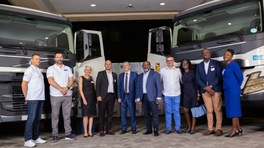 SMT Ghana Launches Four New Volvo Heavy-Duty Trucks SMT Ghana Launches 4 New Volvo Heavy-Duty Trucks With Driver In Focus