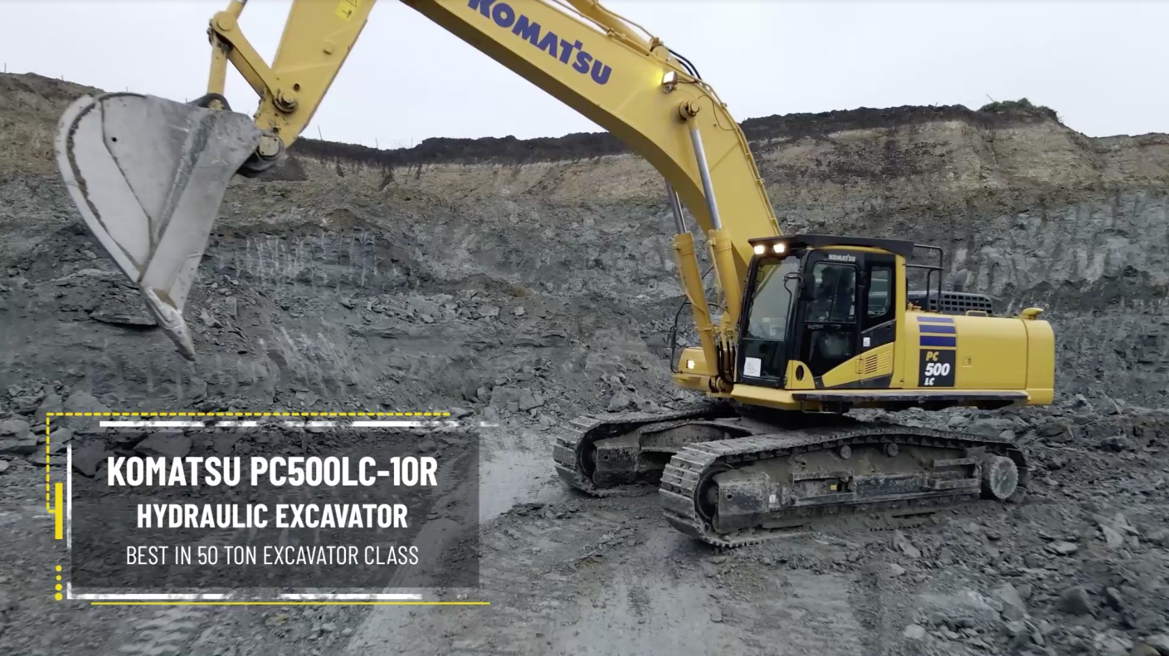 The New Komatsu PC500LC-10M0/10R Hydraulic Excavator - Plant