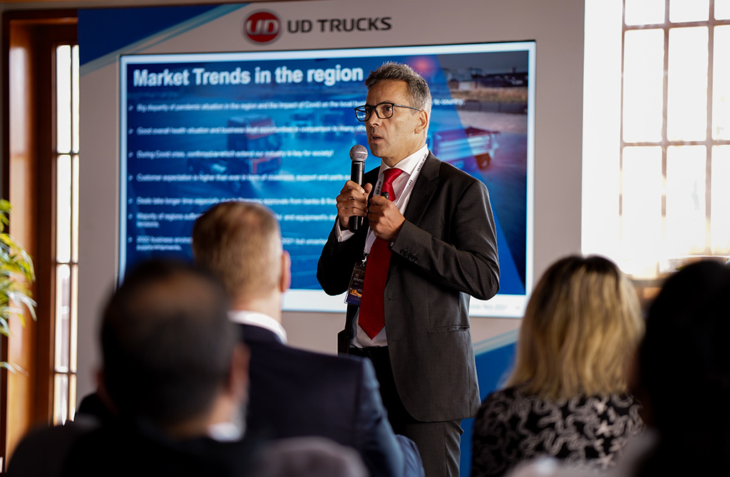 Mourad Hedna is President of the Middle East, East and North Africa (MEENA) region at UD Trucks.