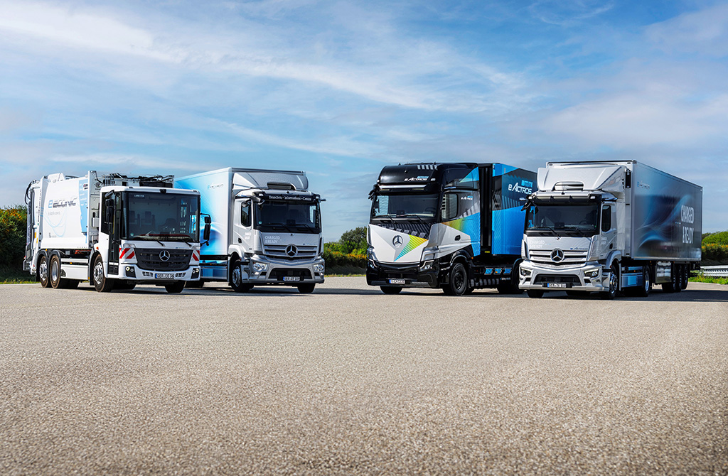 Mercedes-Benz Trucks - Battery electric truck portfolio