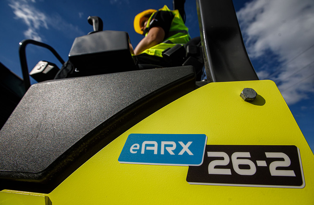 New Ammann 𝘦ARX 26-2 Roller Utilises Electric Drive