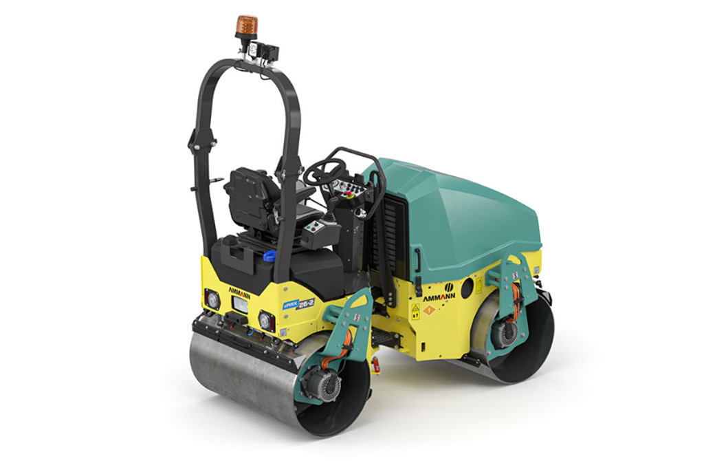 New Ammann 𝘦ARX 26-2 Roller Utilises Electric Drive