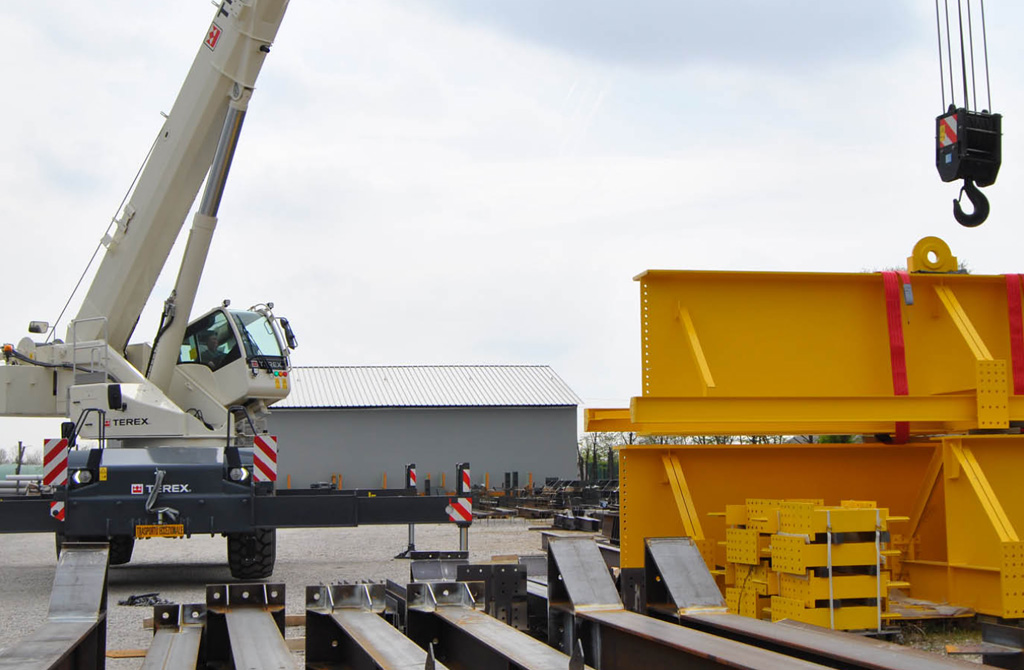 Scandiuzzi Purchases Two Terex Cranes TRT 80s In Italy