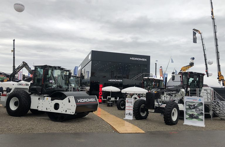 HİDROMEK Introduces New Generation Machines At Bauma 2022 Plant