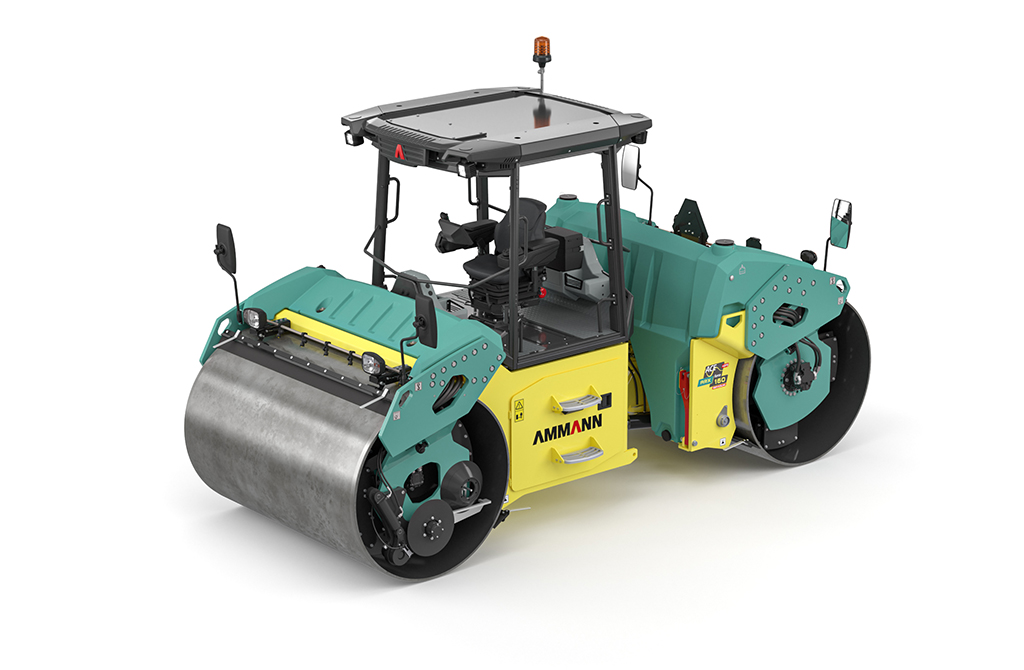 Improved Visibility For Heavy Tandem Rollers