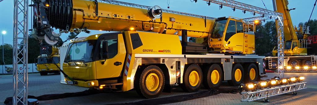 Two New Five-Axle Grove All-Terrain Cranes To Feature at bauma 2022