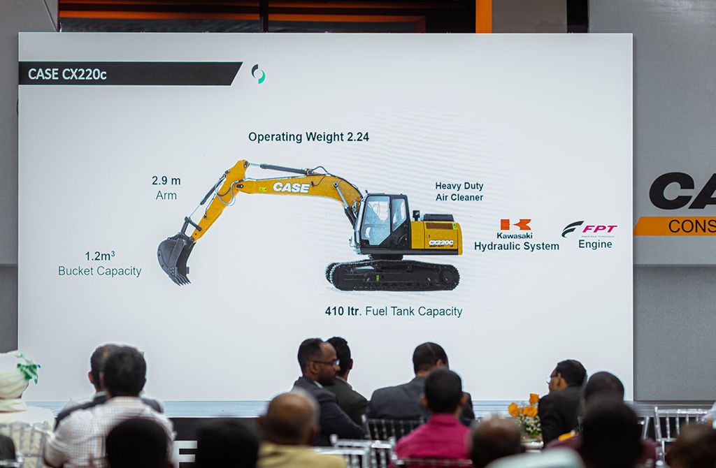 CASE CE Launches The CX220C LC HD Excavator In Sudan -2