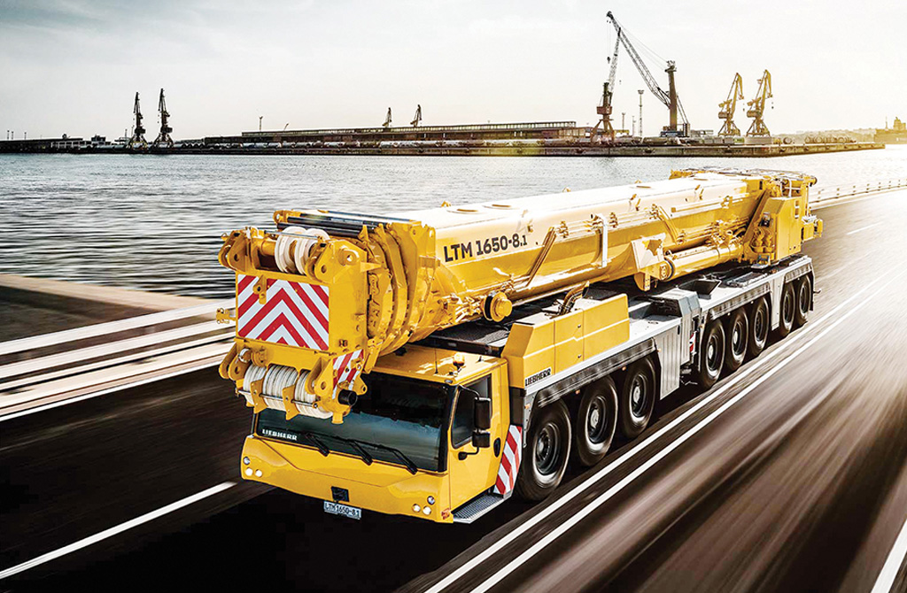 First Liebherr LTM 1650-8.1 In Saudi Arabia Goes To Act